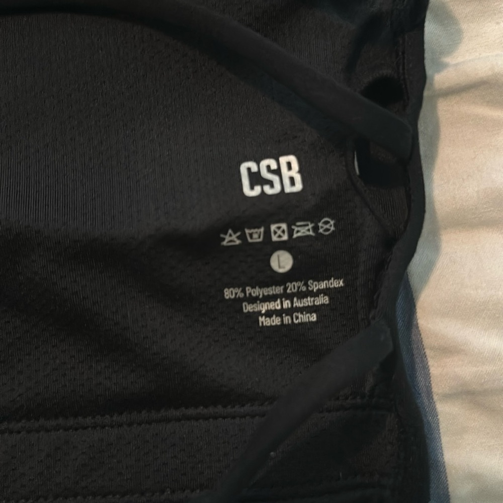 CSB Crop Shop Boutique Soffia Crop Bra size L - Picture 5 of 5